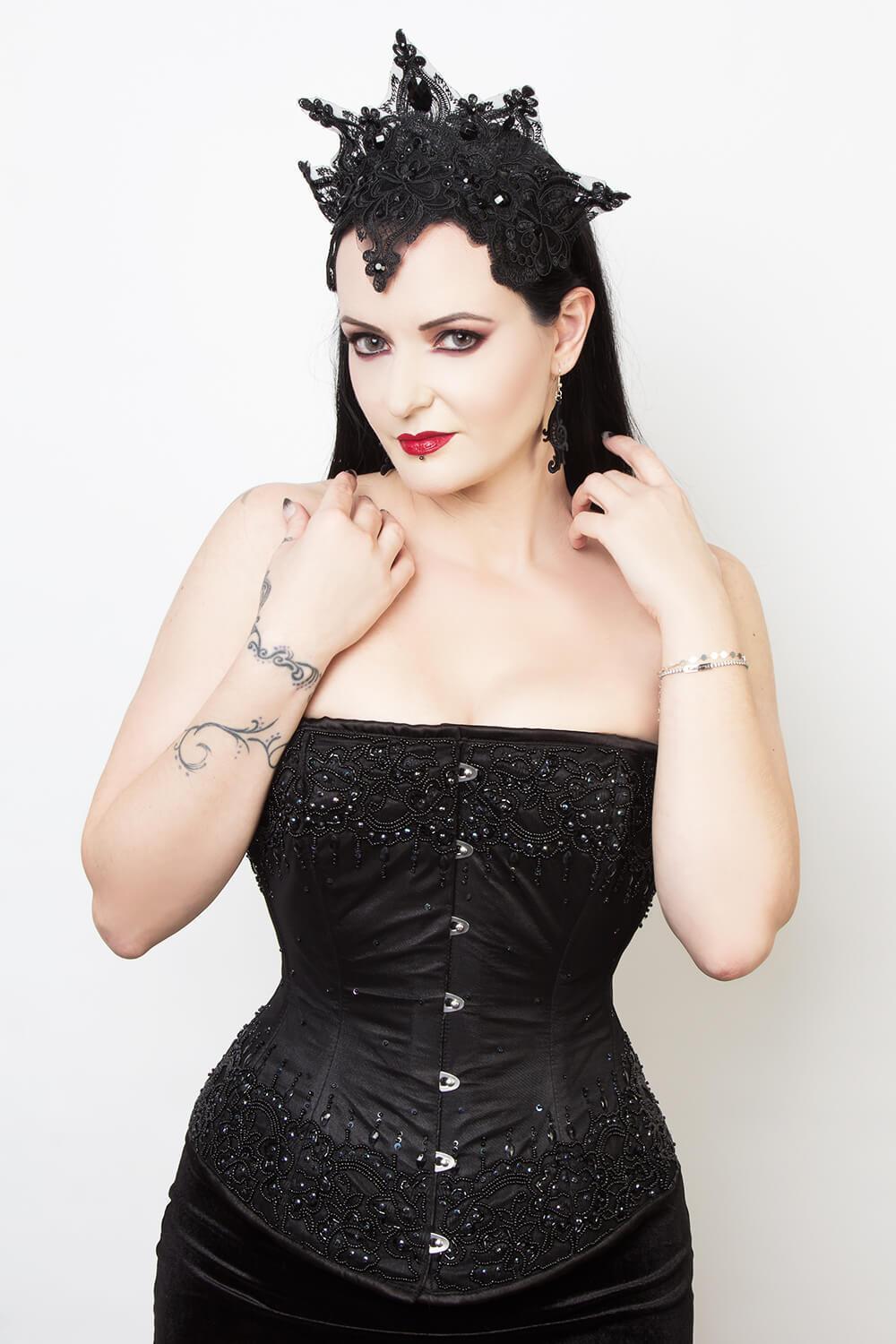 Check out some best Bespoke Overbust Black Corsets from our collection