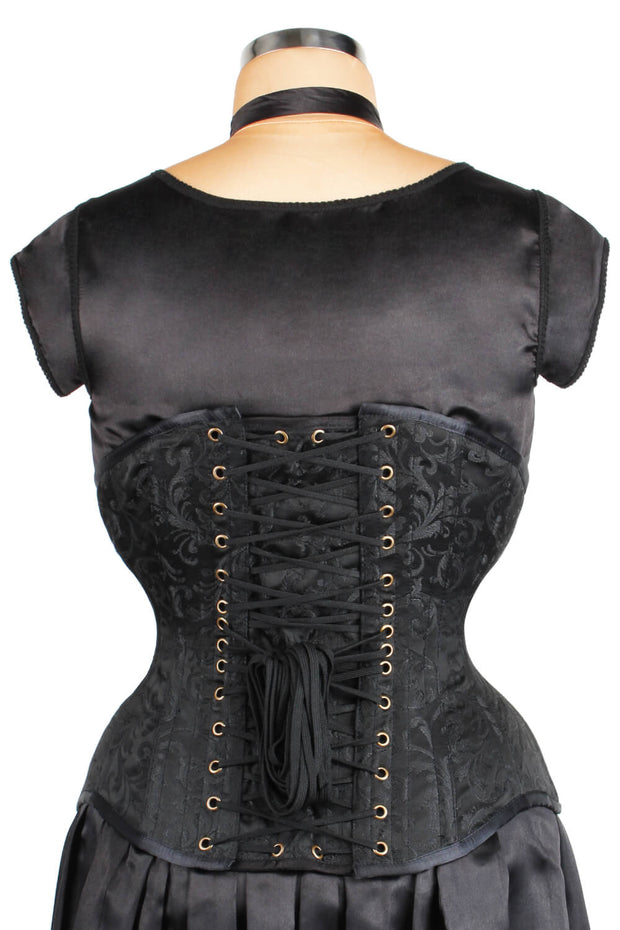 Brocade Underbust Waist Reducing Corset (ELC-501)