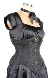 Brocade Underbust Waist Reducing Corset (ELC-501)