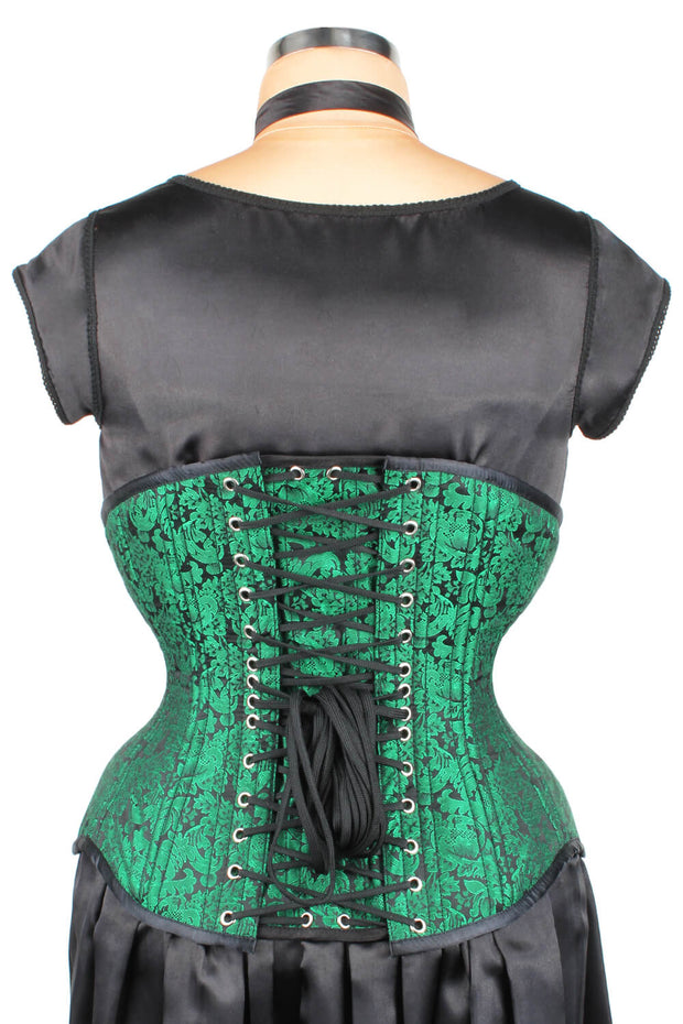Underbust Waist Trainer Brocade Corset (ELC-501)