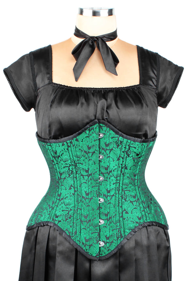 Underbust Waist Trainer Brocade Corset (ELC-501)