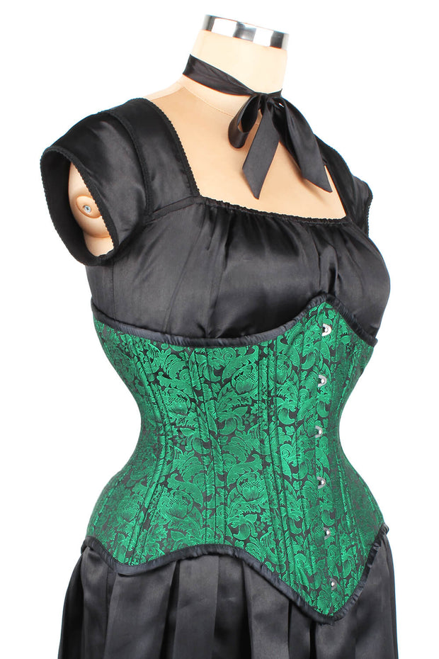 Underbust Waist Trainer Brocade Corset (ELC-501)