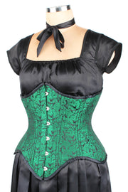 Underbust Waist Trainer Brocade Corset (ELC-501)