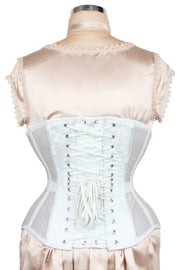 Mesh with Floral Brocade Underbust Corset (ELC-501)