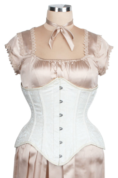 Steel Boned Brocade Underbust Corset (ELC-501)