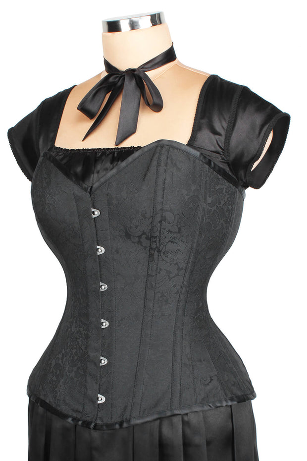 Monroe Waist Reducing Overbust Brocade Corset