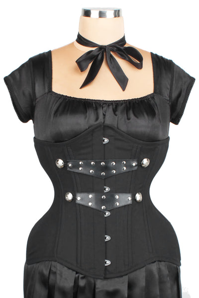 Waist Training Gothic Cotton Corset (ELC-102)