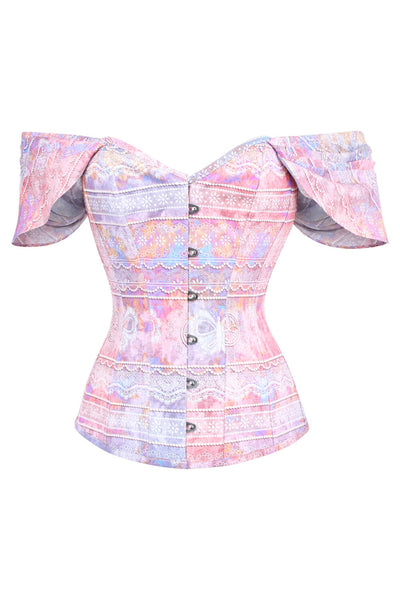 Eadric  Waist Reducing Printed Corset
