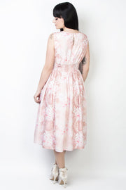 Elyzza London Floral Print Victorian Dress