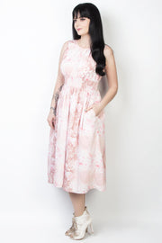 Elyzza London Floral Print Victorian Dress