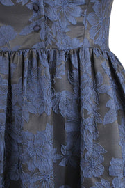 Elyzza London 1950s Jacquard Flare Dress