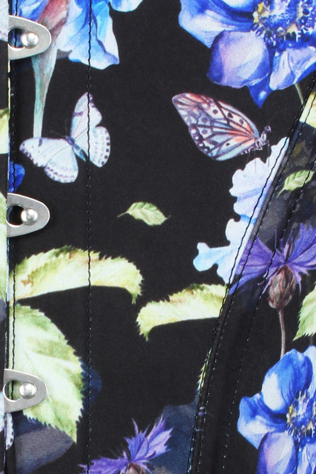 Adah Overbust Floral Corset