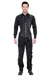 Abraxas Custom Made Brocade Gothic Men's Corset