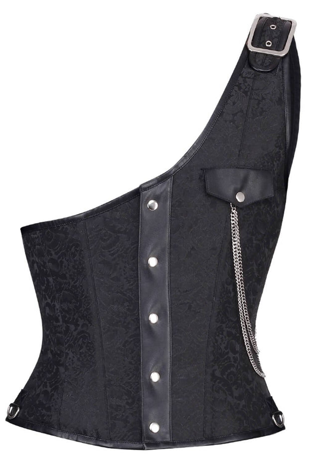 Abraxas Custom Made Brocade Gothic Men's Corset