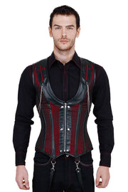 Alaric Custom Made Steel Boned Gothic Men's Corset