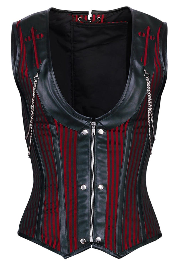 Alaric Custom Made Steel Boned Gothic Men's Corset