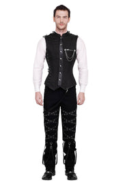 Asphodel Custom Made Gothic Men's Overchest Corset