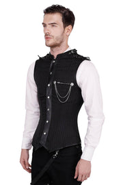 Asphodel Custom Made Gothic Men's Overchest Corset