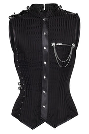 Asphodel Custom Made Gothic Men's Overchest Corset