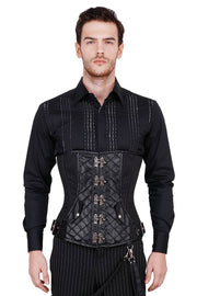 Briar Brocade Gothic Men's Corset