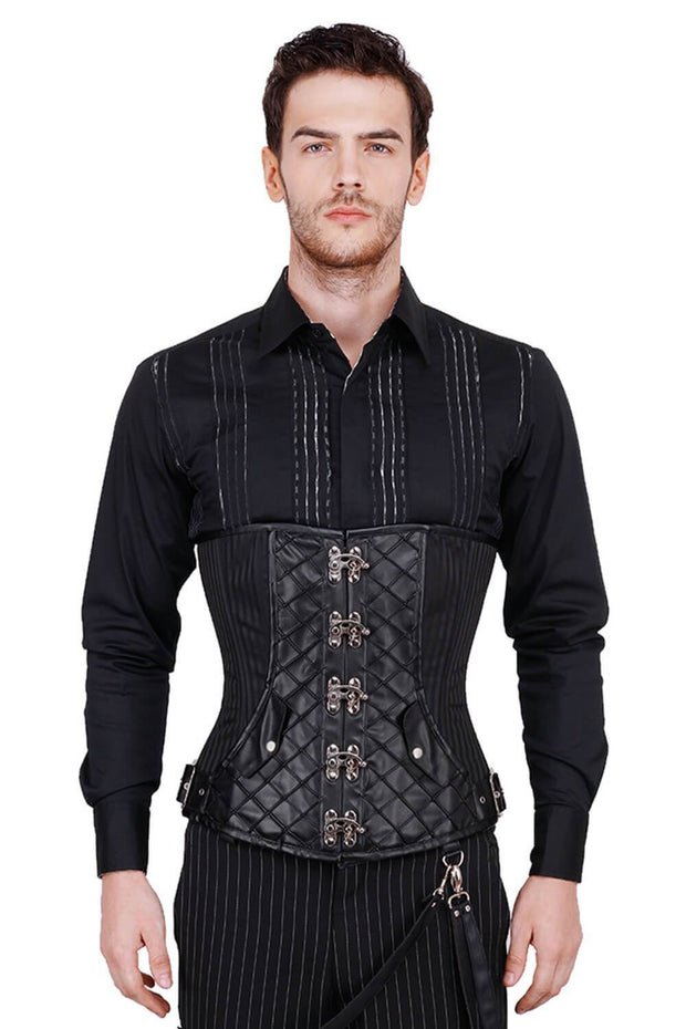 Briar Custom Made Brocade Gothic Men's Corset