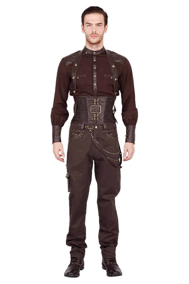 Dieter Steampunk Underchest Men's Corset