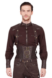 Dieter Steampunk Underchest Men's Corset