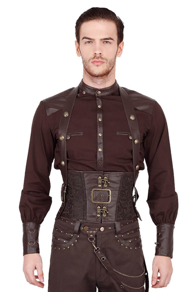 Dieter Steampunk Underchest Men's Corset