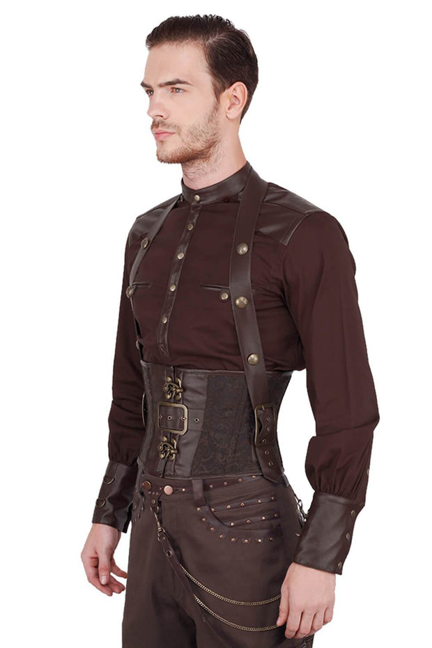 Dieter Steampunk Underchest Men's Corset