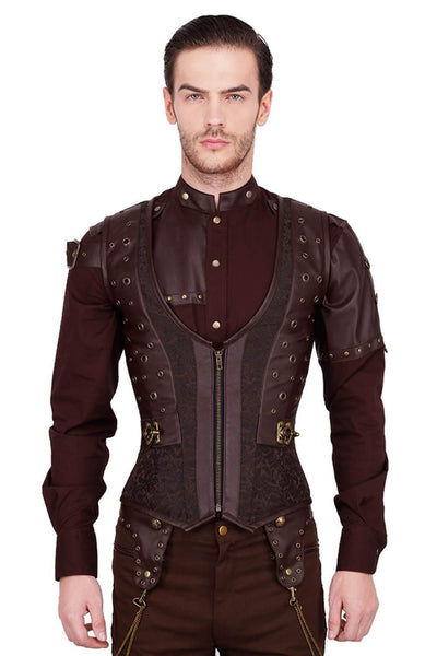 Edlef Custom Made Underchest Steampunk Men's Corset