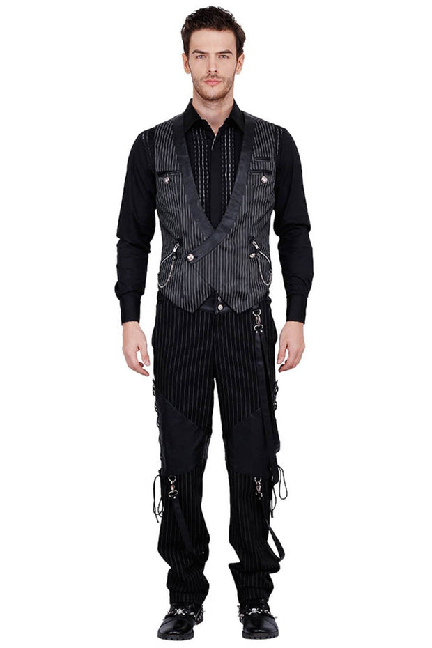 Conrad Custom Made Gothic Double Breasted Men's Waist Coat