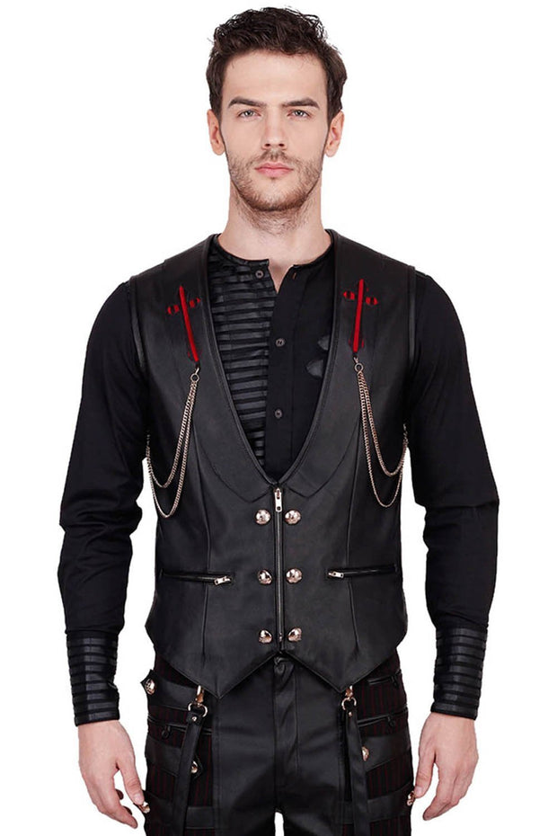 Claus Custom Made Gothic Men's Waist Coat