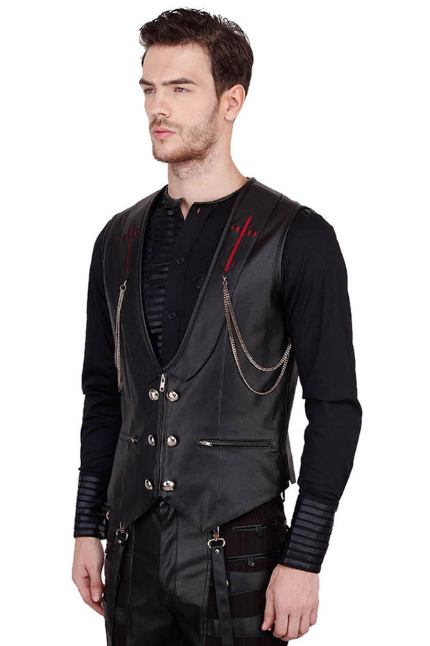 Claus Custom Made Gothic Men's Waist Coat