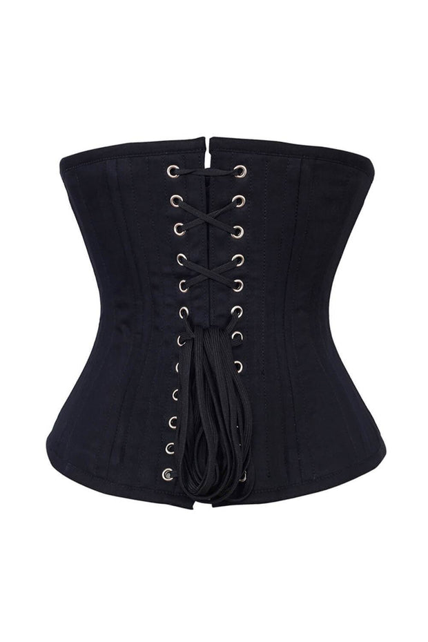 Adelita Custom Made Cotton Steel Boned Corset Waist Training