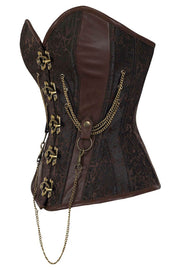 Emmery Custom Made Steampunk Corset with Chains