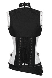 Alvine Steampunk Overbust Corset with Shrug
