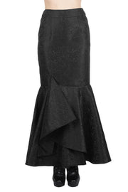 Garia Custom Made Gothic Brocade Ruffle Skirts