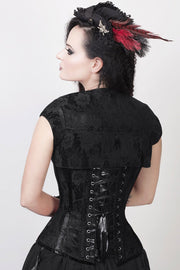 Celestino Lace Overlay Corset with Bolero Jacket