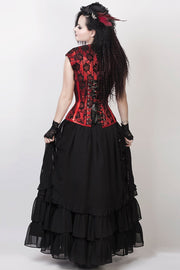 Caelius Custom Made Black Long Victorian Inspired Skirt