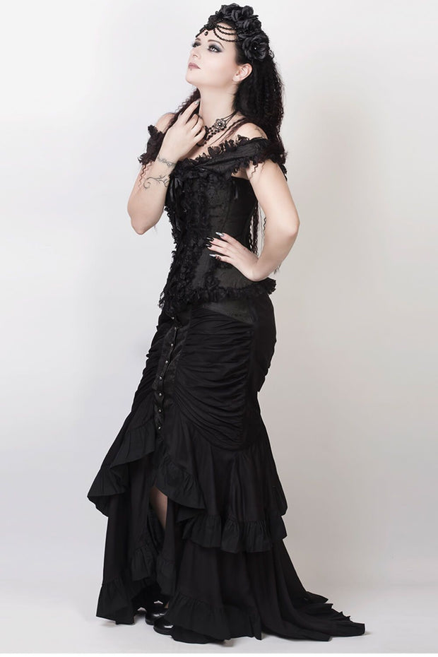 Laios Custom Made Black Gothic Skirt
