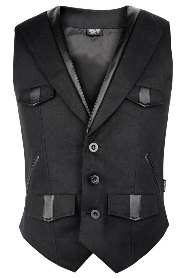 Breezy Custom Made Cotton Gothic Men's Waist Coat