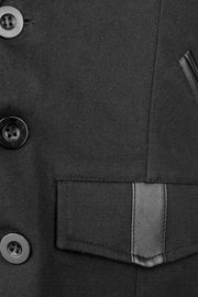 Breezy Custom Made Cotton Gothic Men's Waist Coat