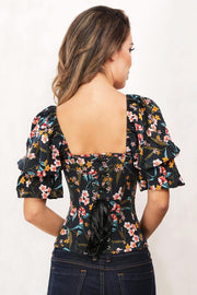 Jimmi Floral Print Summer Corset