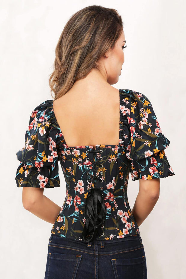 Jimmi Floral Print Summer Corset