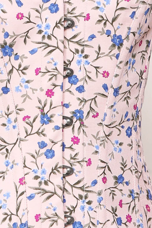 Lucille Overbust Floral Summer Corset