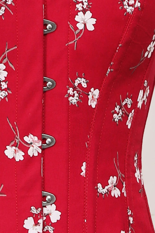 Aubriella Overbust Floral Summer Corset