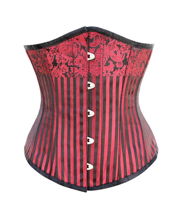 Paxton Cotton Lined Underbust Brocade Corset