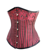 Paxton Cotton Lined Underbust Brocade Corset